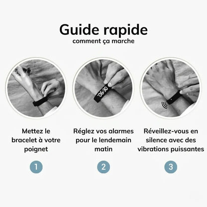 Bracelet Alarme - Réveil 100%
