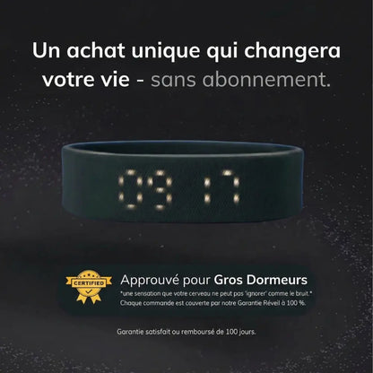 Bracelet Alarme - Réveil 100%
