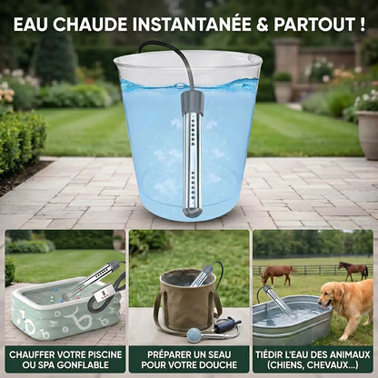 Chauffe-Eau Portable Inox 2000W
